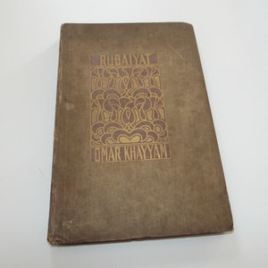 Rubaiyat of Omar Khayyam, translated by Edward Fitzgerald, illustrated by Frank Brangwyn, 1906, Rare Antique Illustrated Poetry Hardback