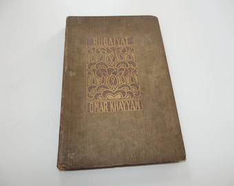 Rubaiyat of Omar Khayyam, translated by Edward Fitzgerald, illustrated by Frank Brangwyn, 1906, Rare Antique Illustrated Poetry Hardback