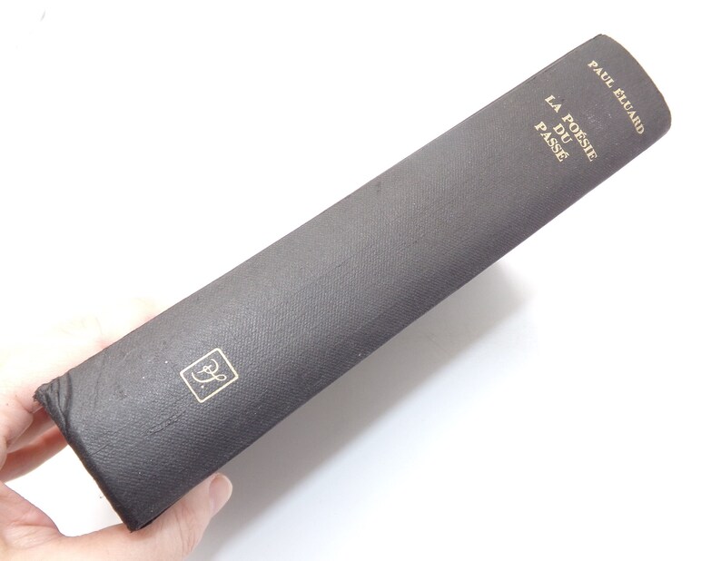 La Poesie du Passe av Paul Eluard, 1960, Vintage French Language Poetry Hardback bild 10