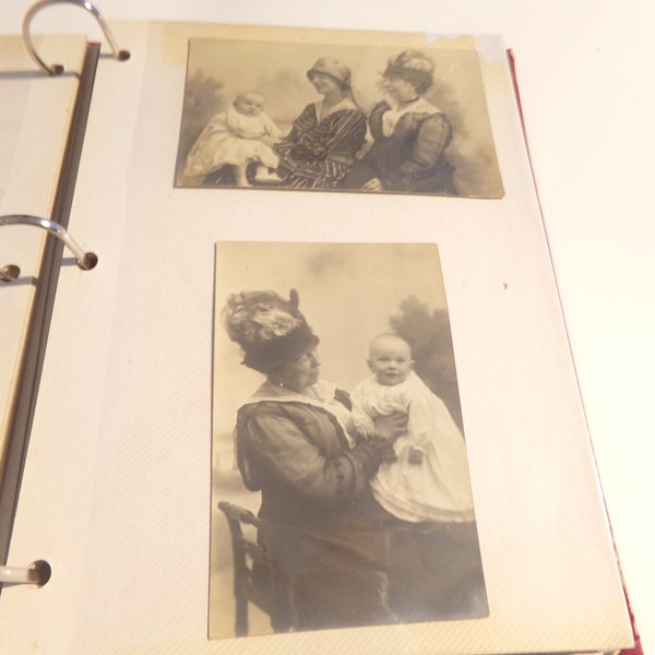Photo Album of 194 Images from Edwardian to Post War Family, inc. World War Two India