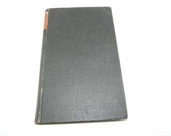 Night Must Fall by Emlyn Williams, 1935, Signed First Edition, With Signed Photo. Vintage Drama Hardback