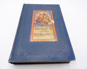 Journeys Through Bookland Vol 8, ed. Charles Sylvester, 1922, Antique Illustrated Children's Anthology, inc. US Literature, History, Poetry