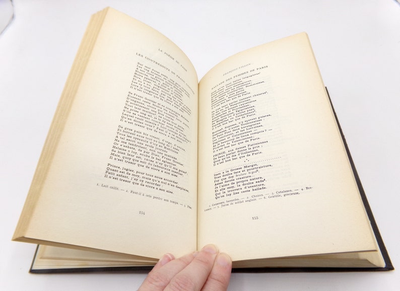 La Poesie du Passe av Paul Eluard, 1960, Vintage French Language Poetry Hardback bild 4