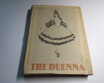 The Duenna by Richard Brinsley Sheridan, illustrated by George Sheringham, 1925, Vintage Hardback Play