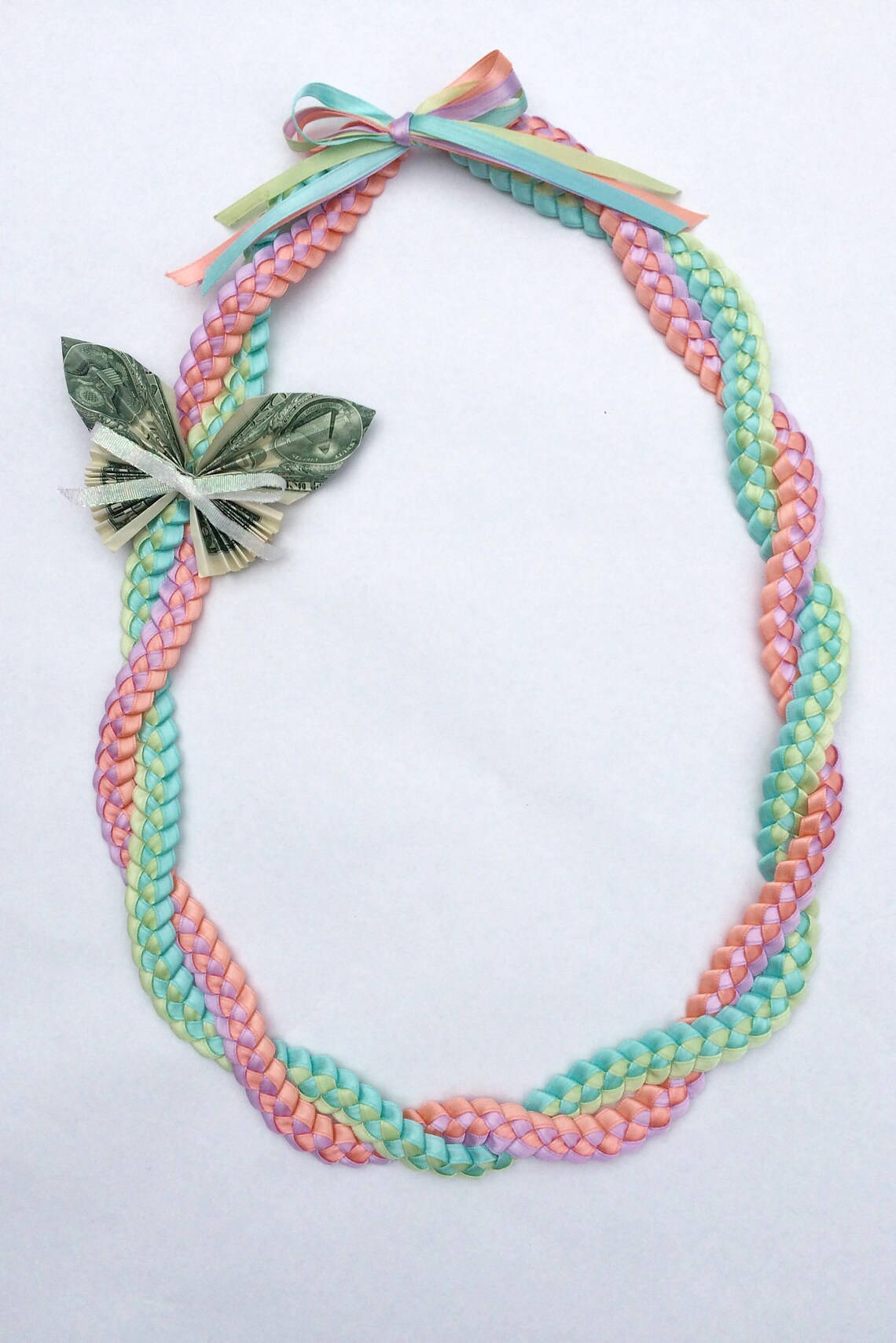 Braided Ribbon Lei Graduation Lei Class of 2022 Gift Dance Etsy Hong Kong