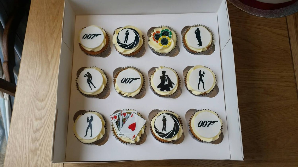 Cupcake Toppers Personalised Edible Icing Discs 2 Etsy UK