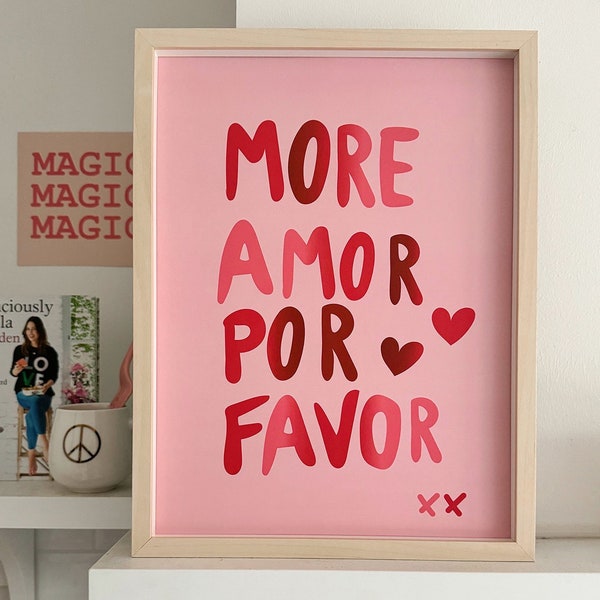 Kunstdruck / Bild "More Amor"