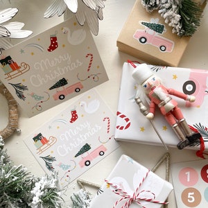 Postkarte "Staying Home For Christmas" Weihnachten