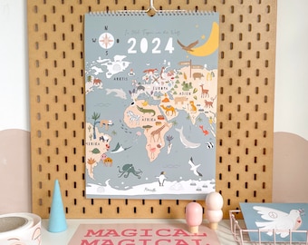 Calendar / monthly planner 2024 for the whole family