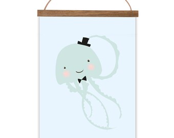 Art print / Picture "small jellyfish"