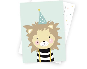 Carte postale « Petit Lion »