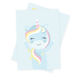 Ansichtkaart "Little Miss EInhorn"