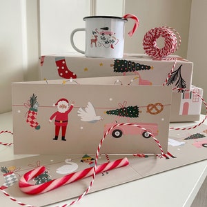 Klappkarte "Christmas" Weihnachten