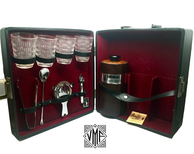 Vintage Travel Bar in Excellent Condition, 1960s Londonaire Portable