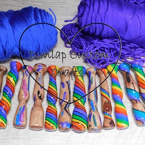 Telar ergonómico de crochet/tejido/pintura de diamantes/aguja de pestillo + mango adicional. Incluye gancho. imagen 1