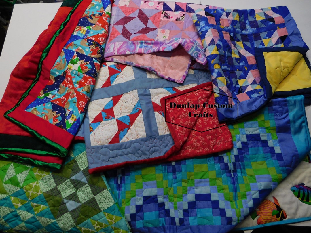 Handmade Quilts Lap Throws Great for Baby Kids Chair Etsy