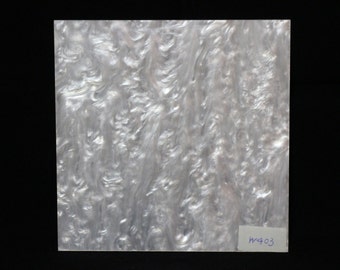 2mm W403 White mother of pearl marble acrylic sheet "Oyster Shell"