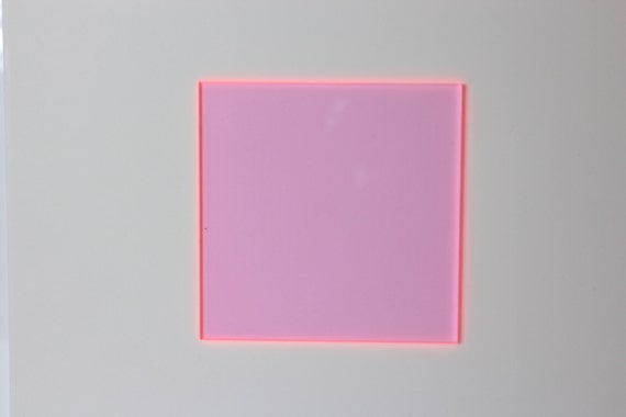 2mm W-091 Fluorescent Light Pink Acrylic Sheet 