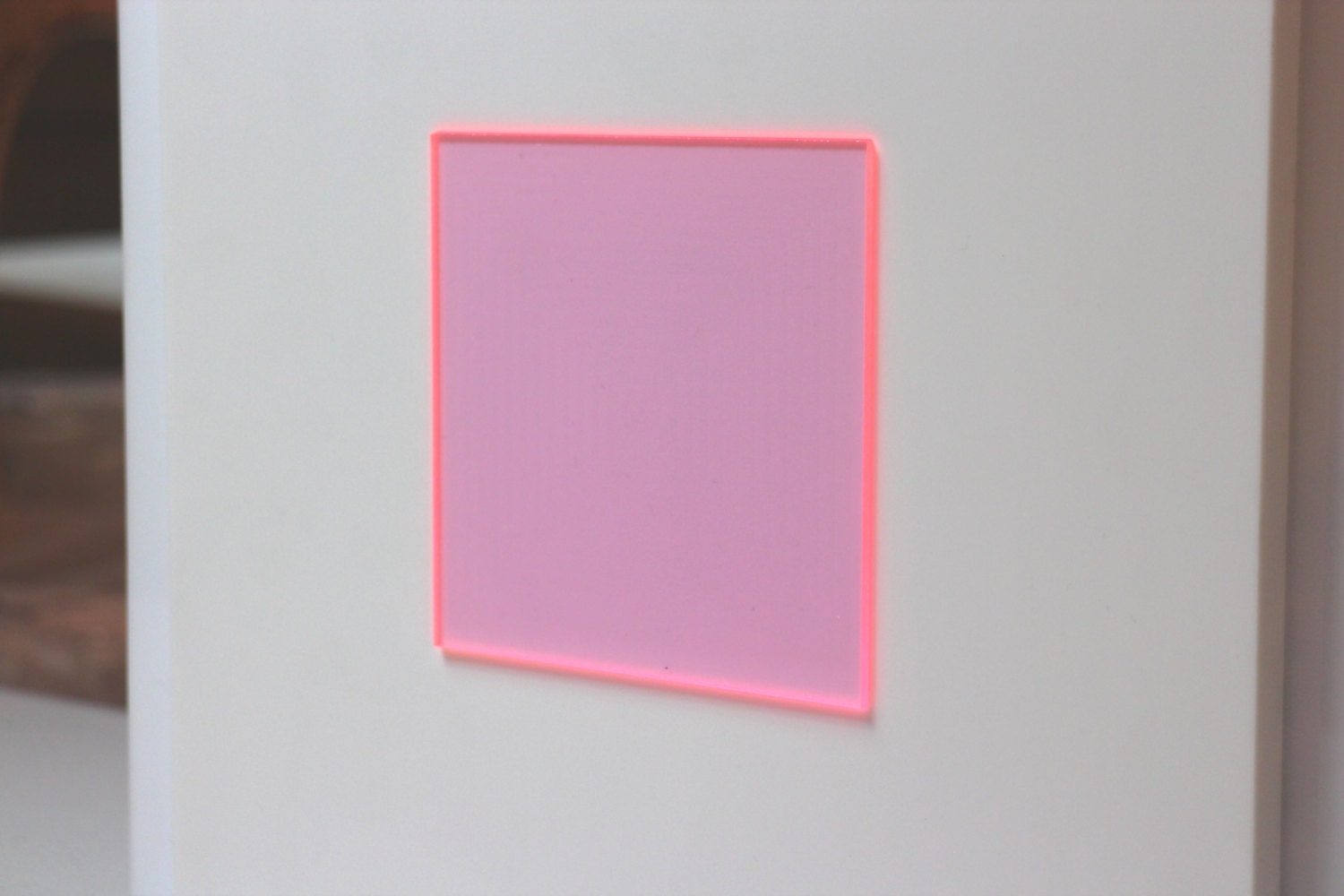 92320 Pink Fluorescent Perspex Sheet costumized sheets and panels