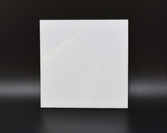 3mm A-031 Porcelain white acrylic sheet