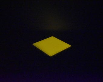 3mm A003 Orange glow in the dark acrylic sheet, Gekko Orange