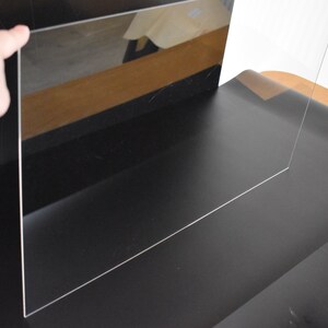 Cell cast clear acrylic sheet, 2mm, 3mm, 5mm, 8mm thickness image 5