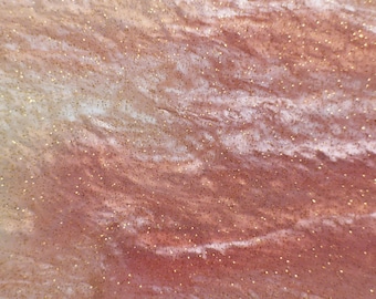 3mm W601  (Formerly W502) Pink and white marble acrylic sheet with glitter