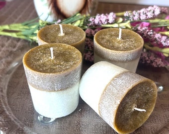 Vanilla Cupcake Natural Wax Votive Set- Vegan- Gift Set- Scented Candles- Home Decor- Natural Candles- Gift Ideas- Packaged Candles