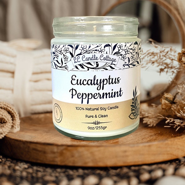 Eucalyptus Candles Etsy