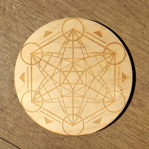 Hexagon Star Crystal Grid - Altar Decoration