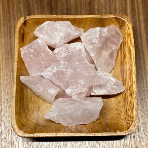 Rose Quartz RAW LARGE - Natural Rose Quartz - Madagascar Rose quartz - Heart Chakra - Raw Rose Quartz