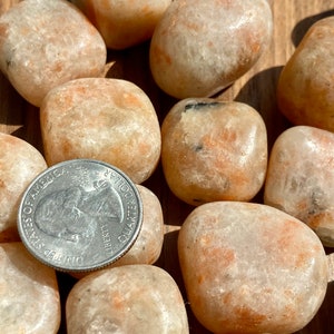 Sunstone TUMBLED Sunstone Sacral Chakra Solar Plexus Energy Healing Reiki image 4