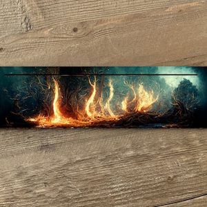 Fire Tarot Card Holder - Element Fire - 3 Card Holder