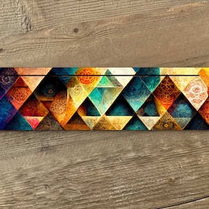 Triangles Tarot Card Holder - Oracle 3 Card Holder