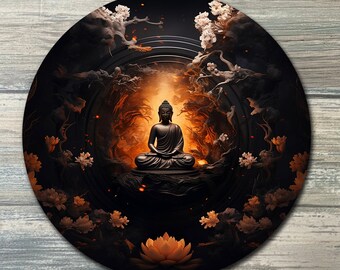 Buddha Crystal Grid Color - Buddha Altar Decoration