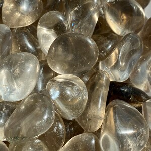 Smokey Quartz TUMBLED Smokey Quartz Smoky Protection Root Chakra Base Chakra Solar Plexus image 3