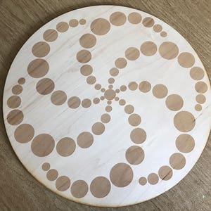 Crop Circle Crystal Grid - Altar Decoration