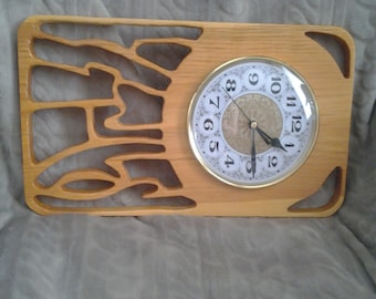 Handmade Wooden Clock