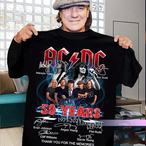 Acdc shirt Etsy