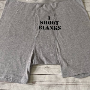 Vasektomie Geschenk / Vatertag / Custom Boxer Slips / Valentinstag Geschenk für Männer / Mann Geschenk / Mann Geschenk / lustige Sendezeit für Männer