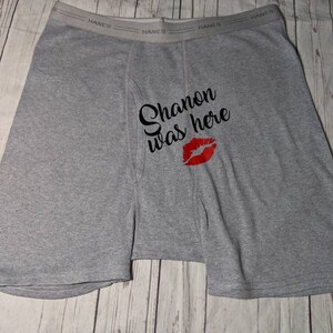 Eigentum von / Stocking Stuffer / Custom Boxer Slip / Valentinstag Geschenk für Männer / Ehemann Geschenk / Mann Geschenk / lustiges Geschenk für Männer