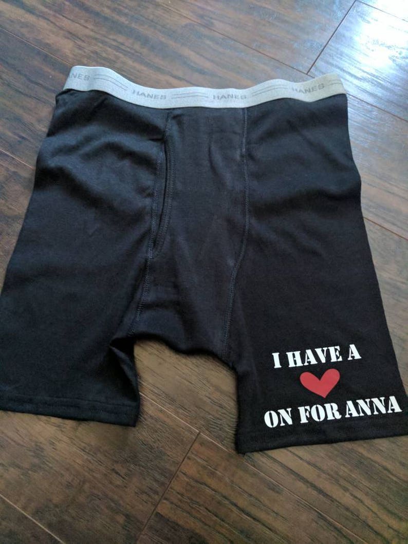Custom Boxer Briefs Custom Boxers With Text Custom Boxer Etsy