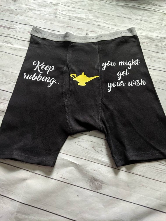 Father's Day Gift/ Keep Rubbing/ Men's Boxer Briefs/ - Etsy