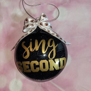Chantez la seconde/ Ornement Go army beat bleu marine/ Ornement de Noël/Idée cadeau armée/ Cadeau militaire/ Noël militaire/ Ornement militaire/ armée