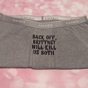 Back off/ Vatertag / Personalisierte Boxer Briefe / Valentinstag Geschenk für Männer / Mann Geschenk / Mann Geschenk / lustiges Geschenk für Männer