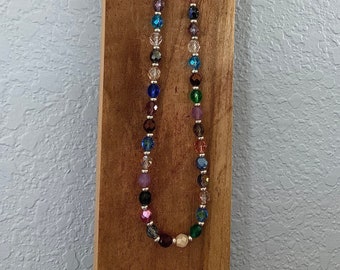 Colorful Glass Bead Necklace