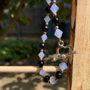 Crystal and Pearl Bracelet