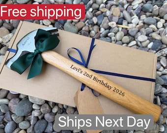 Personalized 16 oz Hammer/cut resistant Glove,Custom Engraved Hammer,birthday gift for dad,Wedding,Real estate,Gift for him