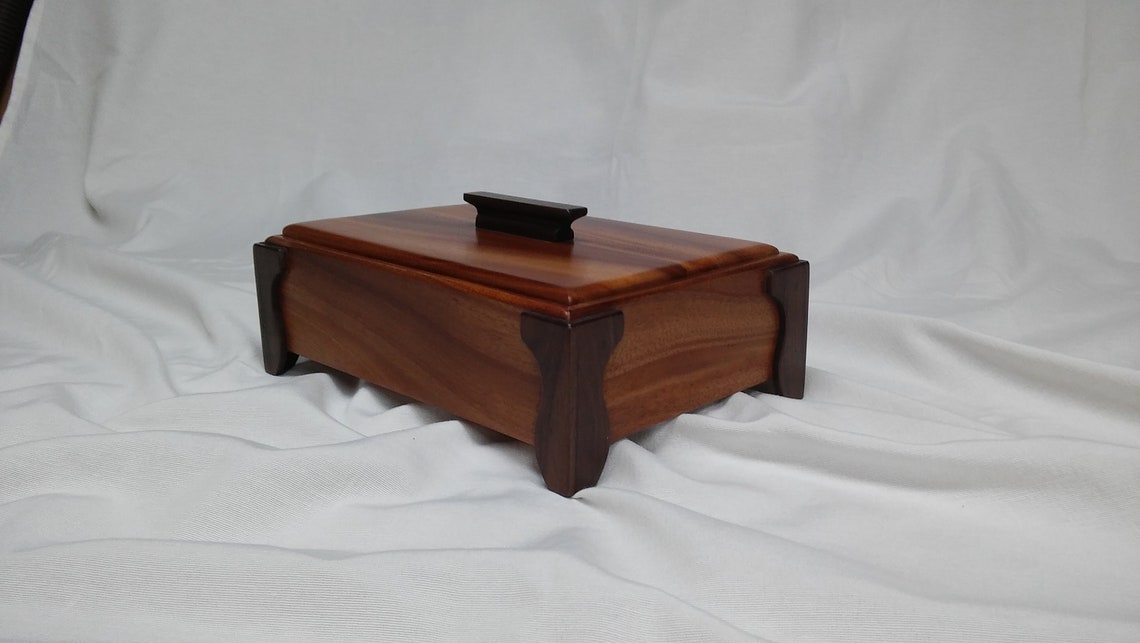 Jewelry Box With Lift off Lid Etsy