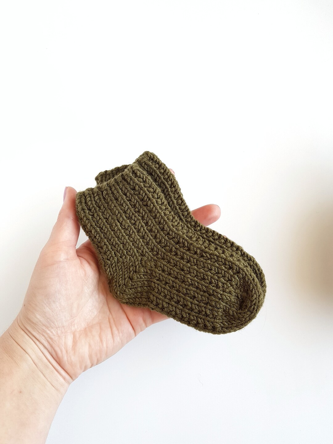 Knit Merino Wool Socks for Kids, Baby Shower Gift, Unisex Kids Socks